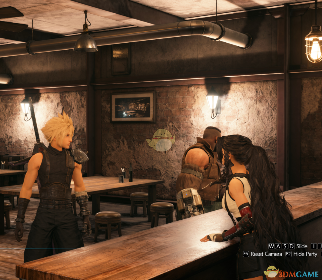 《最终幻想7：重制版》爱丽丝发型的蒂法合集MOD