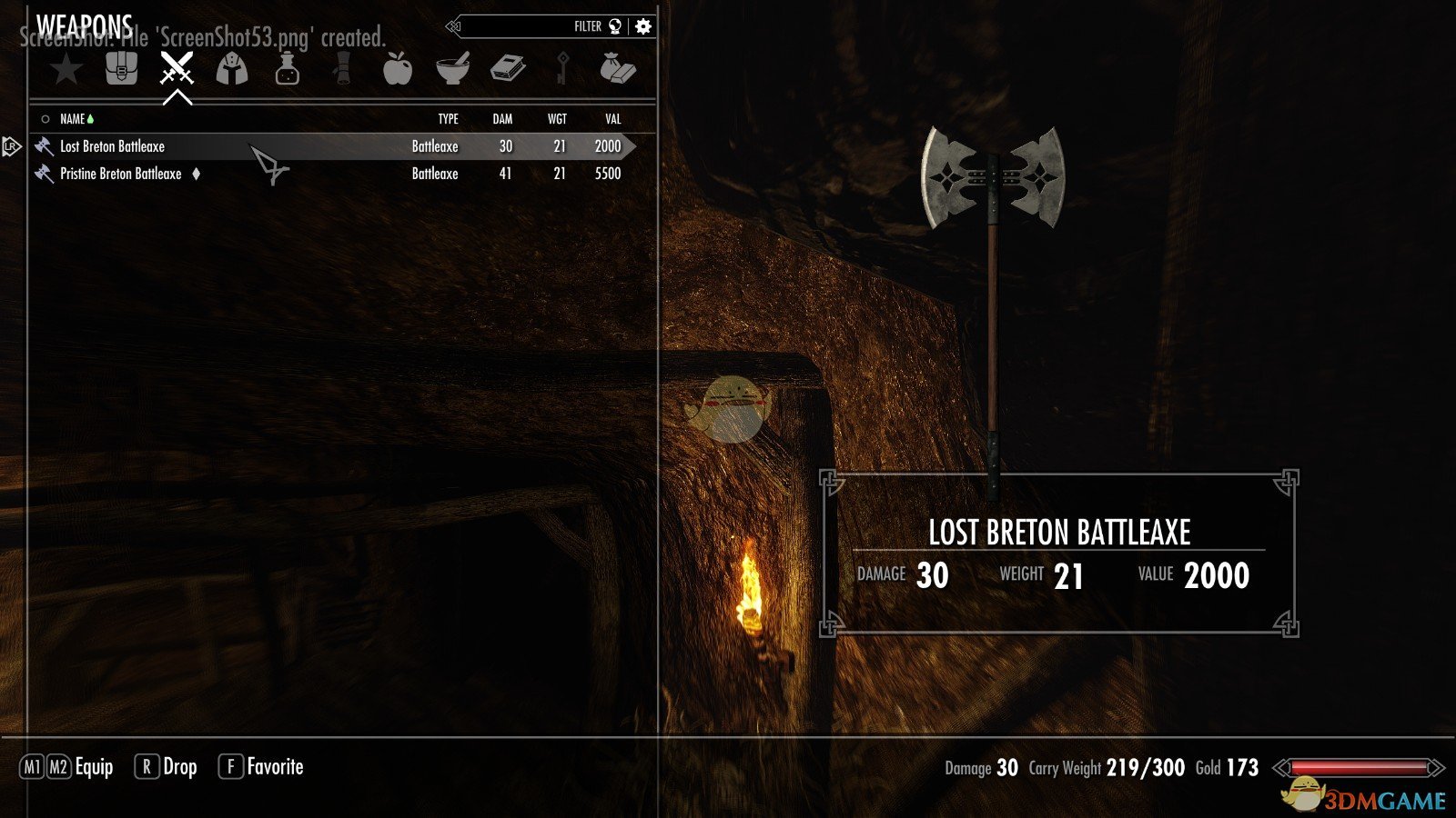 《上古卷轴5：天际重制版》布雷顿战斧MOD