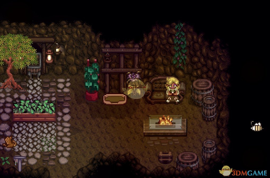 《星露谷物语》DGA的现代玻璃壁炉MOD