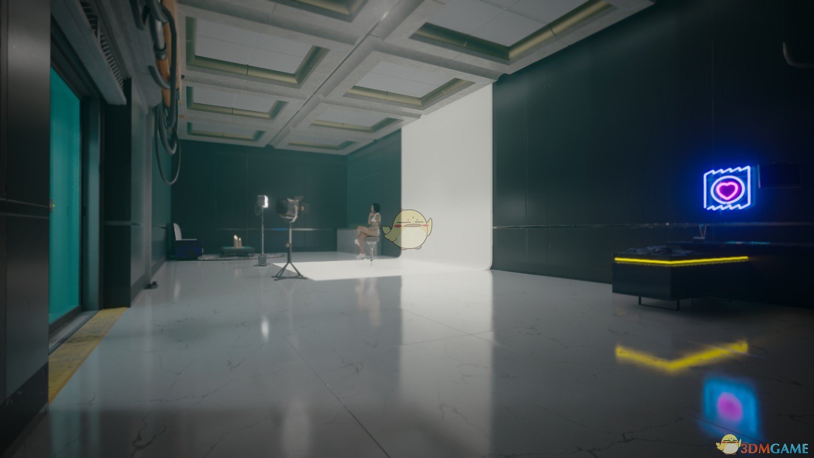 《赛博朋克2077》Critikal的摄影棚MOD