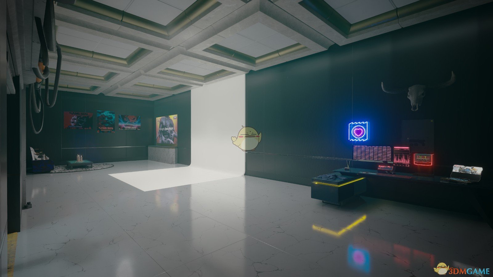 《赛博朋克2077》Critikal的摄影棚MOD