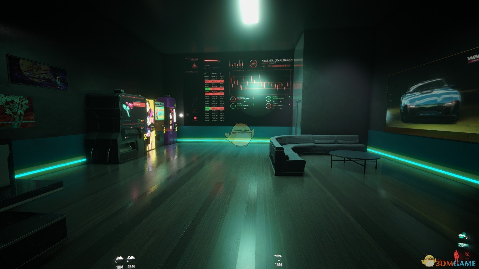 《赛博朋克2077》巨大的车库MOD