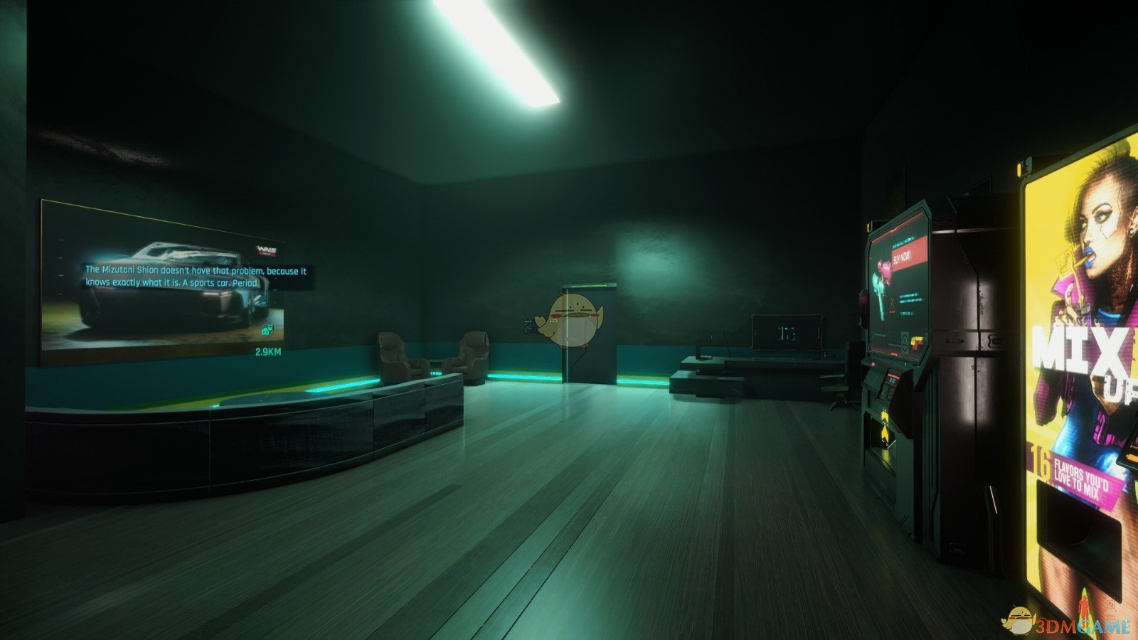 《赛博朋克2077》巨大的车库MOD