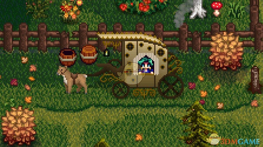 《星露谷物语》迷人的旅行车MOD