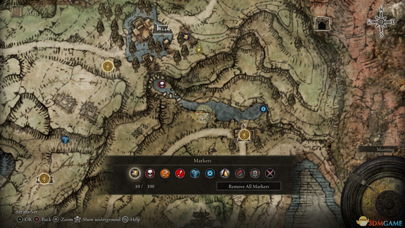 《艾尔登法环》备用地图标记MOD