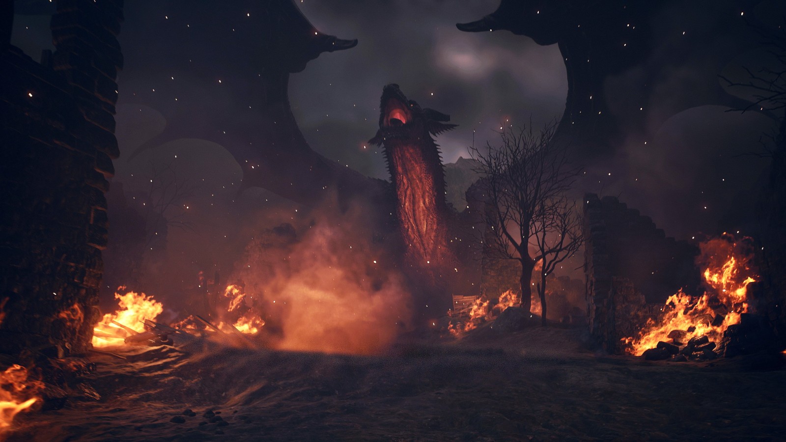 《龙之信条2》游戏新截图：巨龙嚣张 快去消灭它