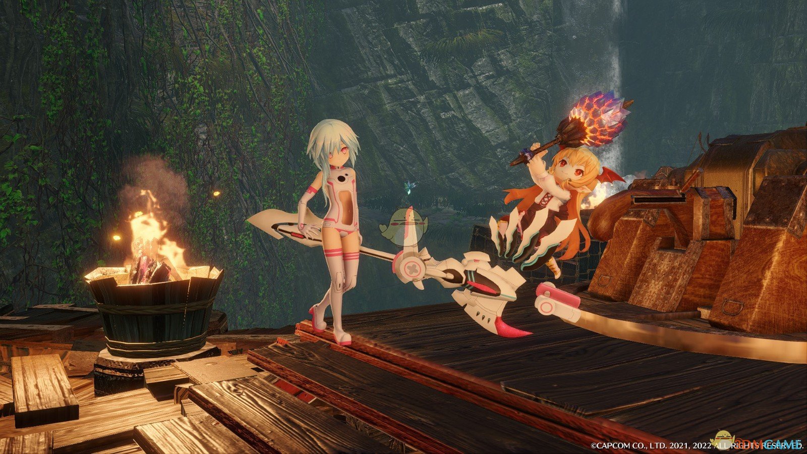 《怪物猎人：崛起》海王星群白妹妹MOD