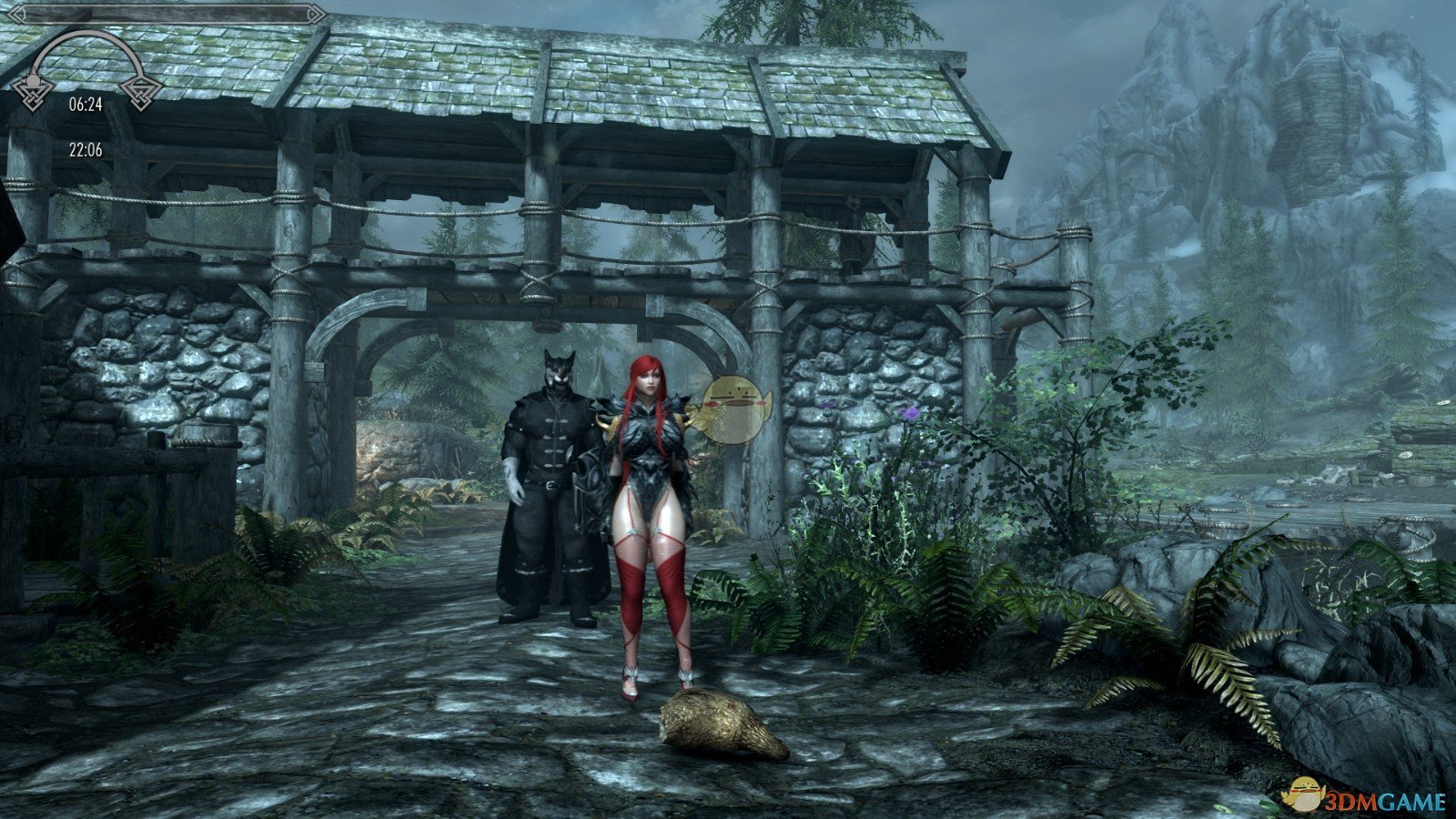 《上古卷轴5：天际重制版》Kick小鸡MOD