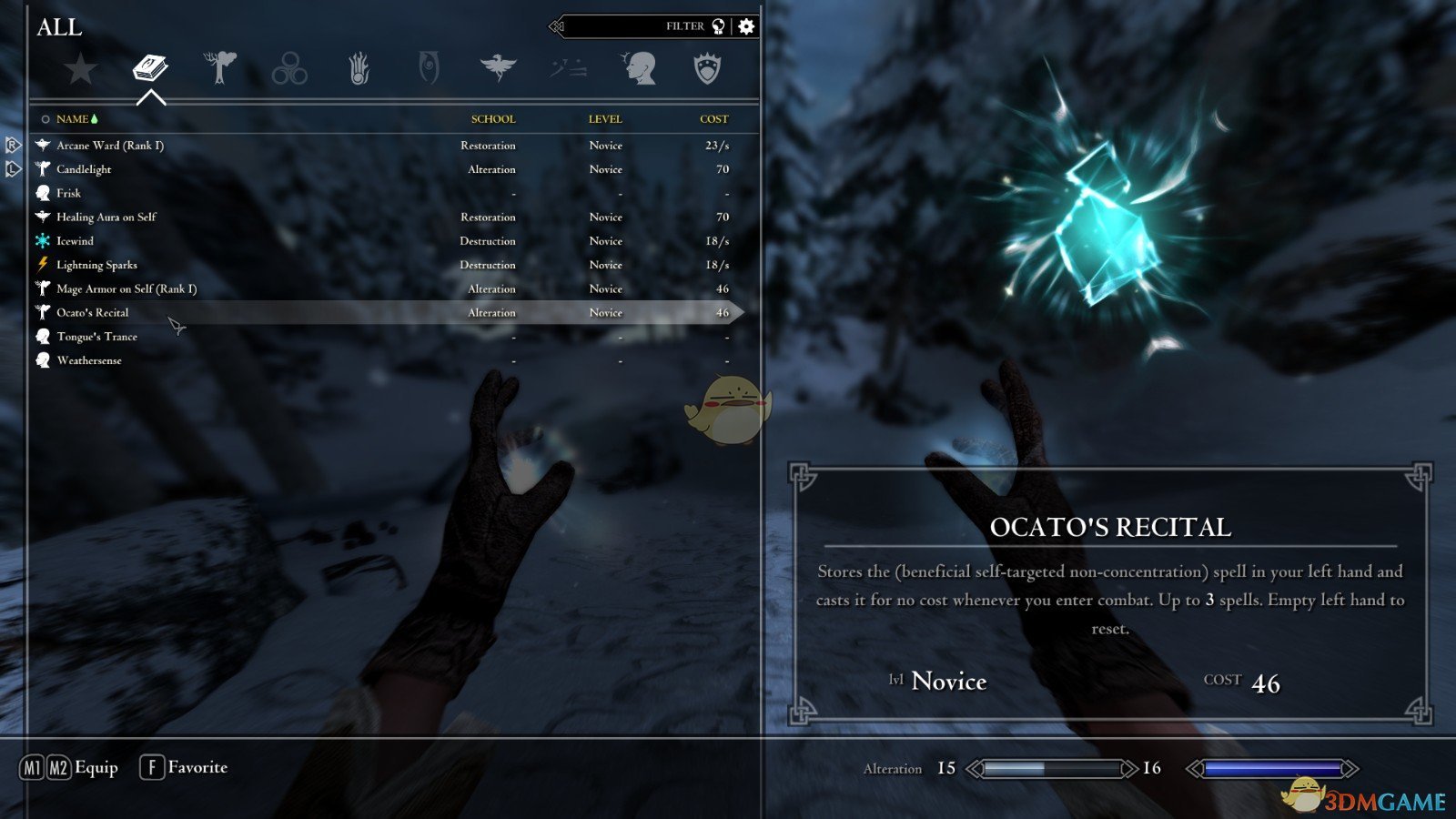 《上古卷轴5：天际重制版》Ocato的独奏MOD