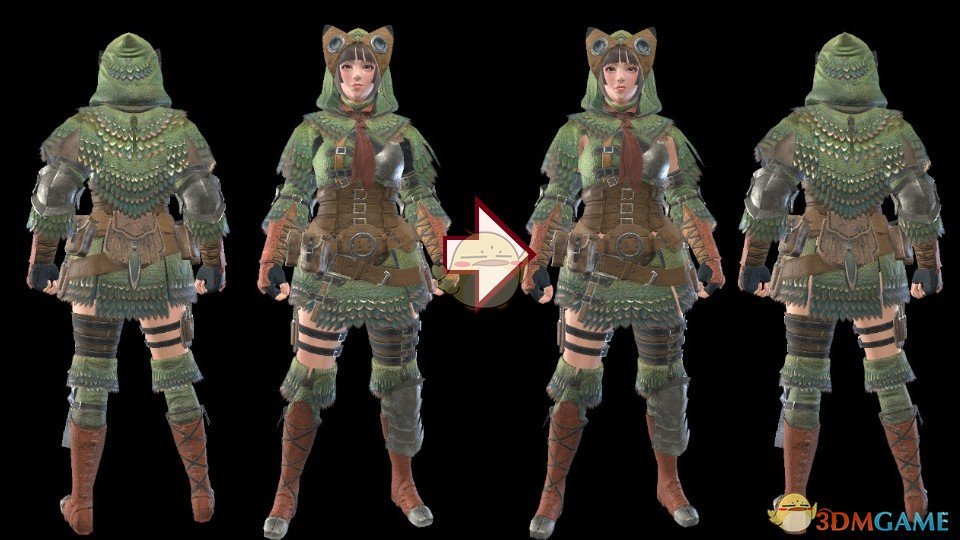 《怪物猎人：崛起》毒妖鸟套装大修MOD