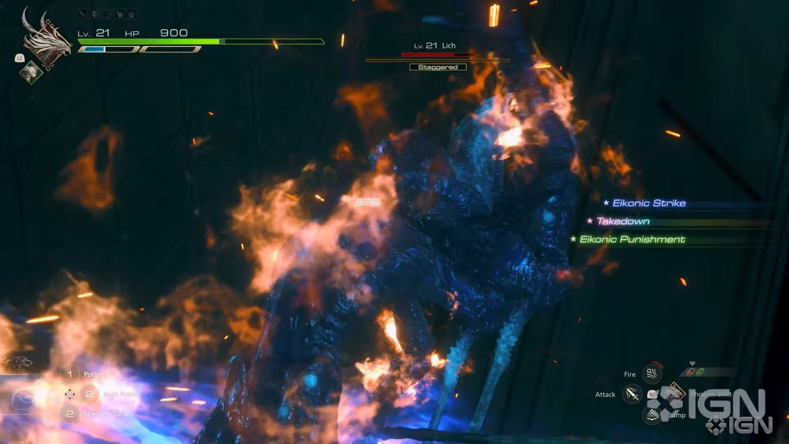 《最终幻想16》IGN独家18分钟演示 探索地下城