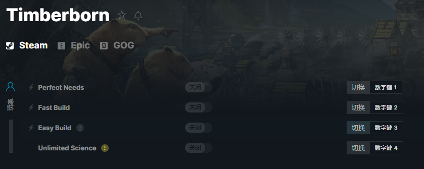 《Timberborn》v2023.06.08四项修改器[STiNGERR]