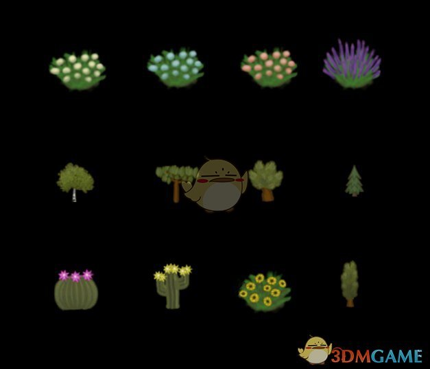 《边缘世界》新的装饰植物v1.4 MOD