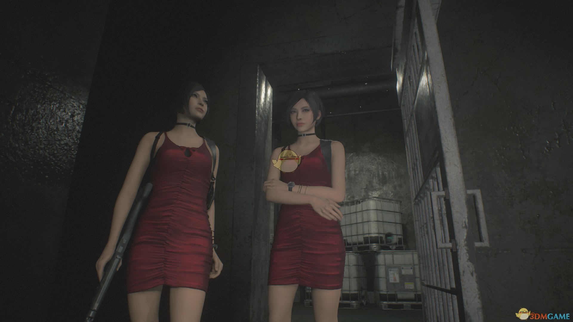 《生化危机2：重制版》李三光和摩托克妹全部成了王姐姐MOD