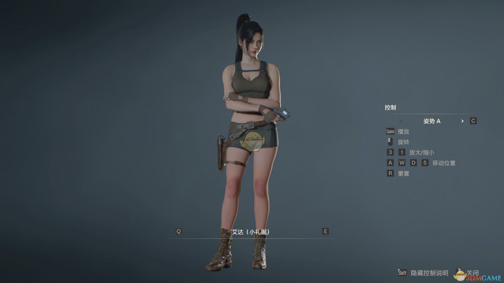 《生化危机2：重制版》艾达and克莱尔 陆军教官训练长MOD