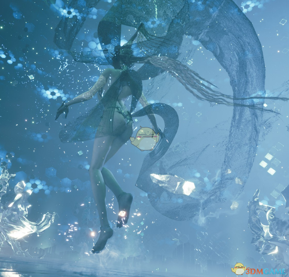 《最终幻想7：重制版》冰霜女神希瓦MOD