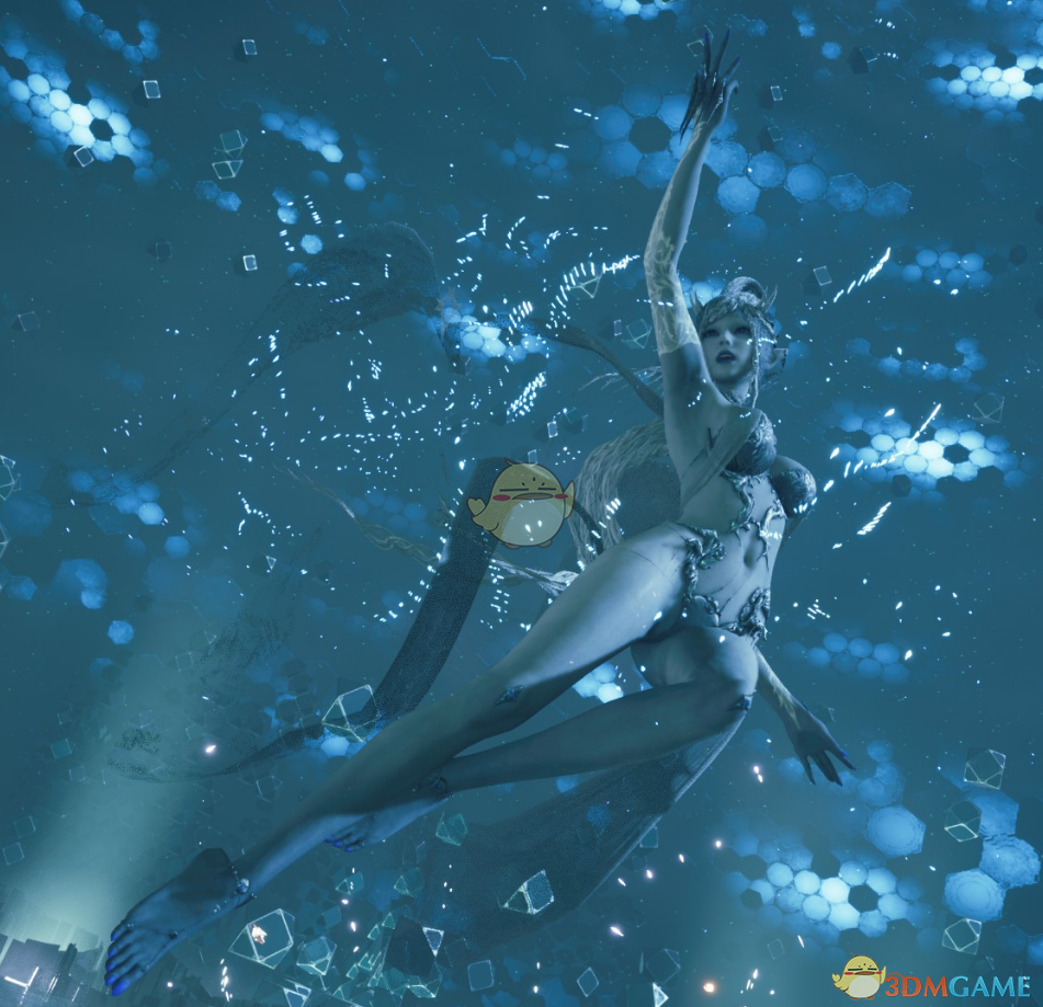 《最终幻想7：重制版》冰霜女神希瓦半装插件MOD