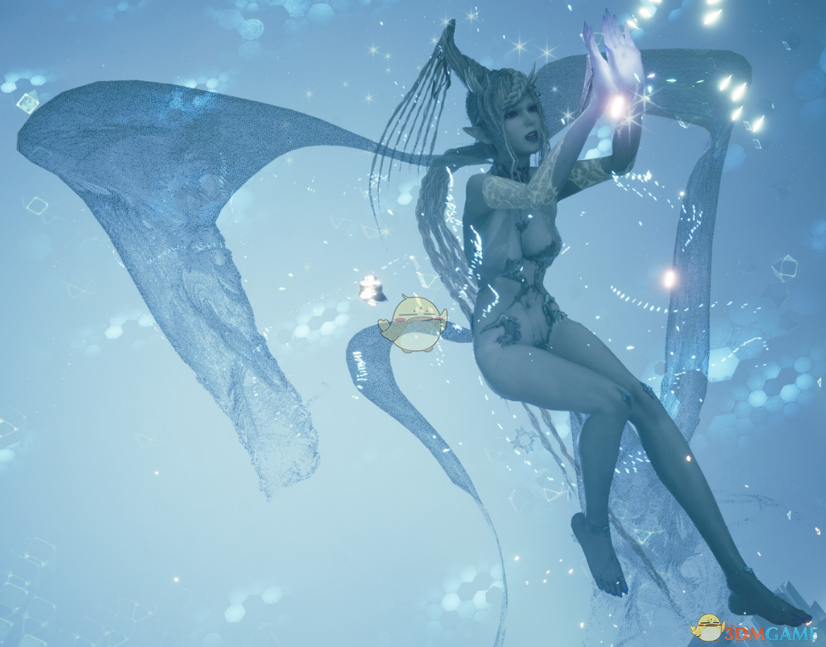 《最终幻想7：重制版》冰霜女神希瓦半装版MOD