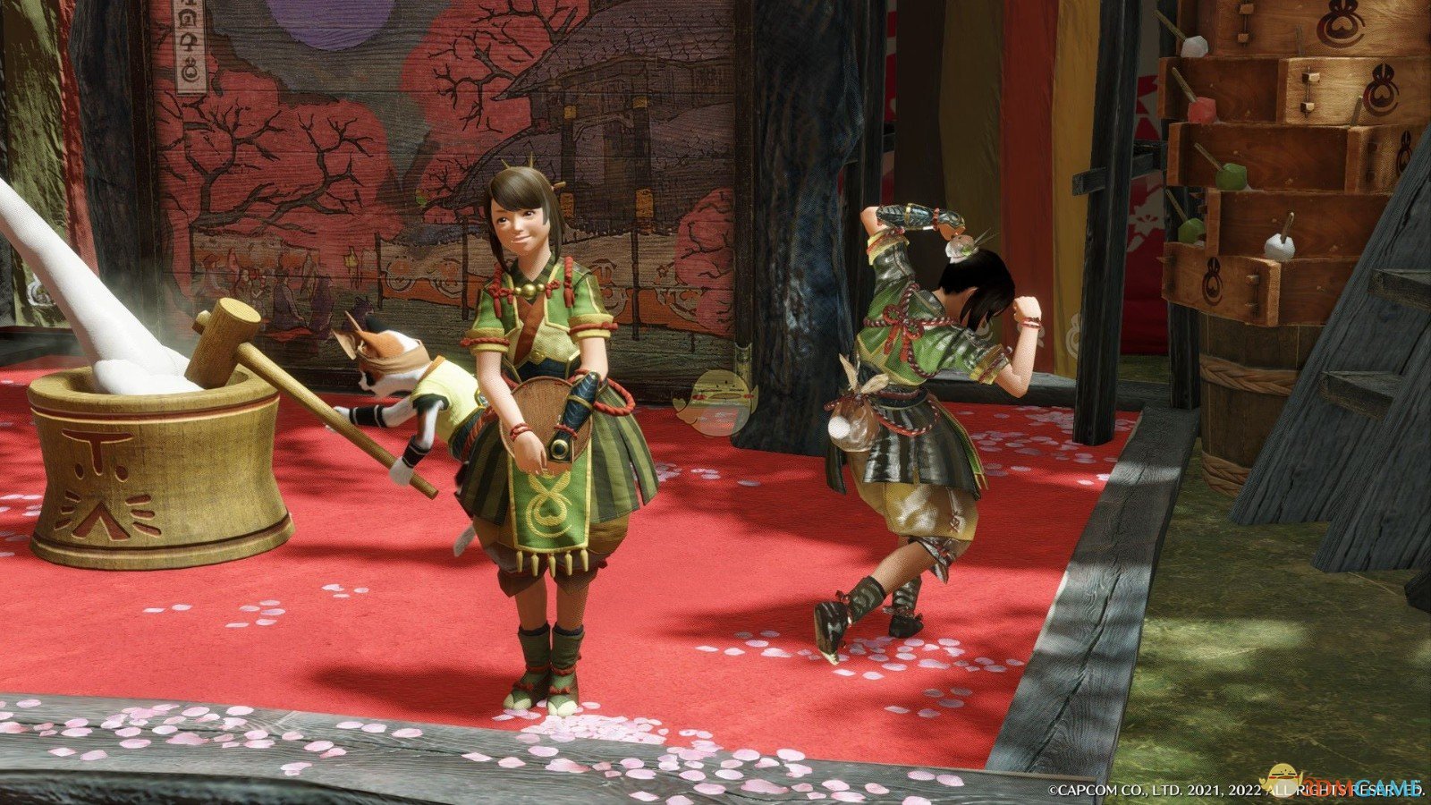 《怪物猎人：崛起》艾草外观MOD