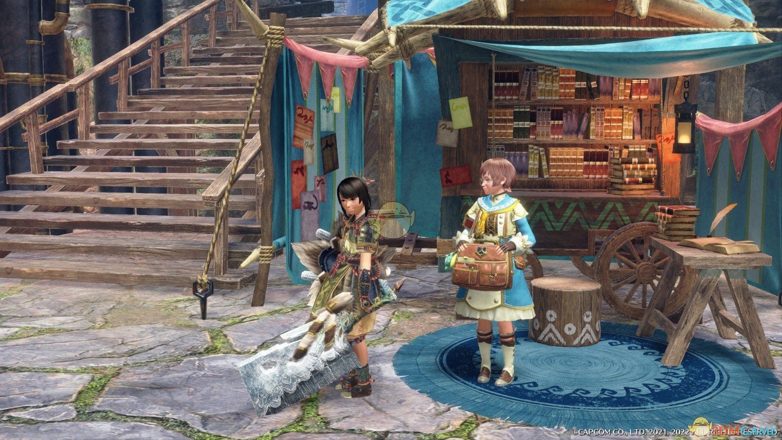 《怪物猎人：崛起》艾草外观MOD