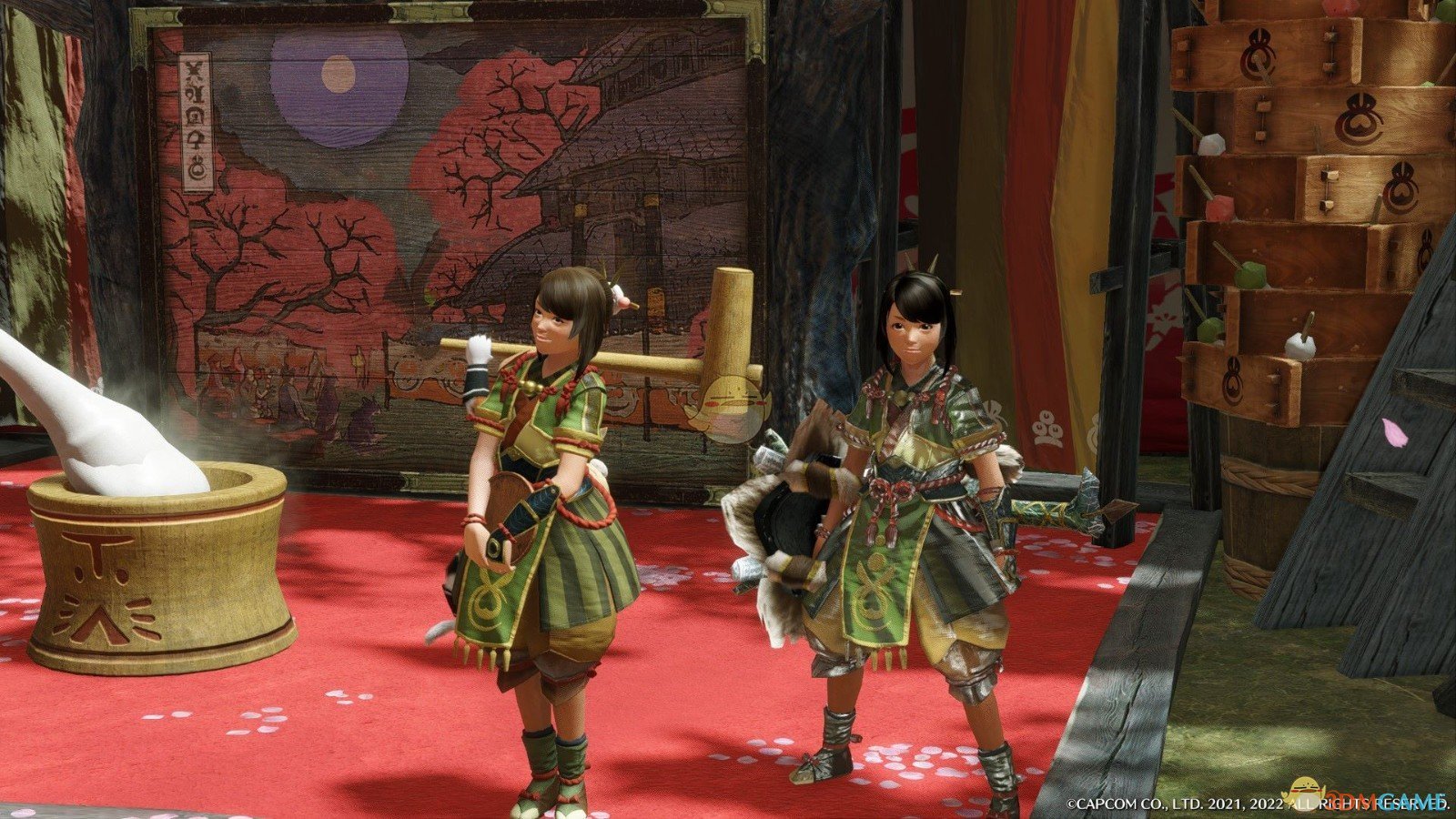 《怪物猎人：崛起》艾草外观MOD