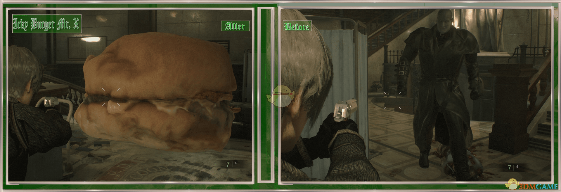 《生化危机2：重制版》超级大汉堡君Mr XMOD