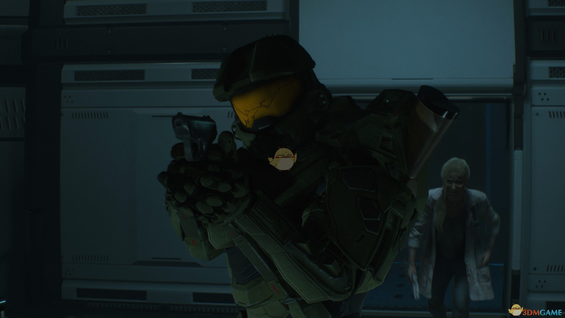 《生化危机2：重制版》光环5士官长 里昂MOD