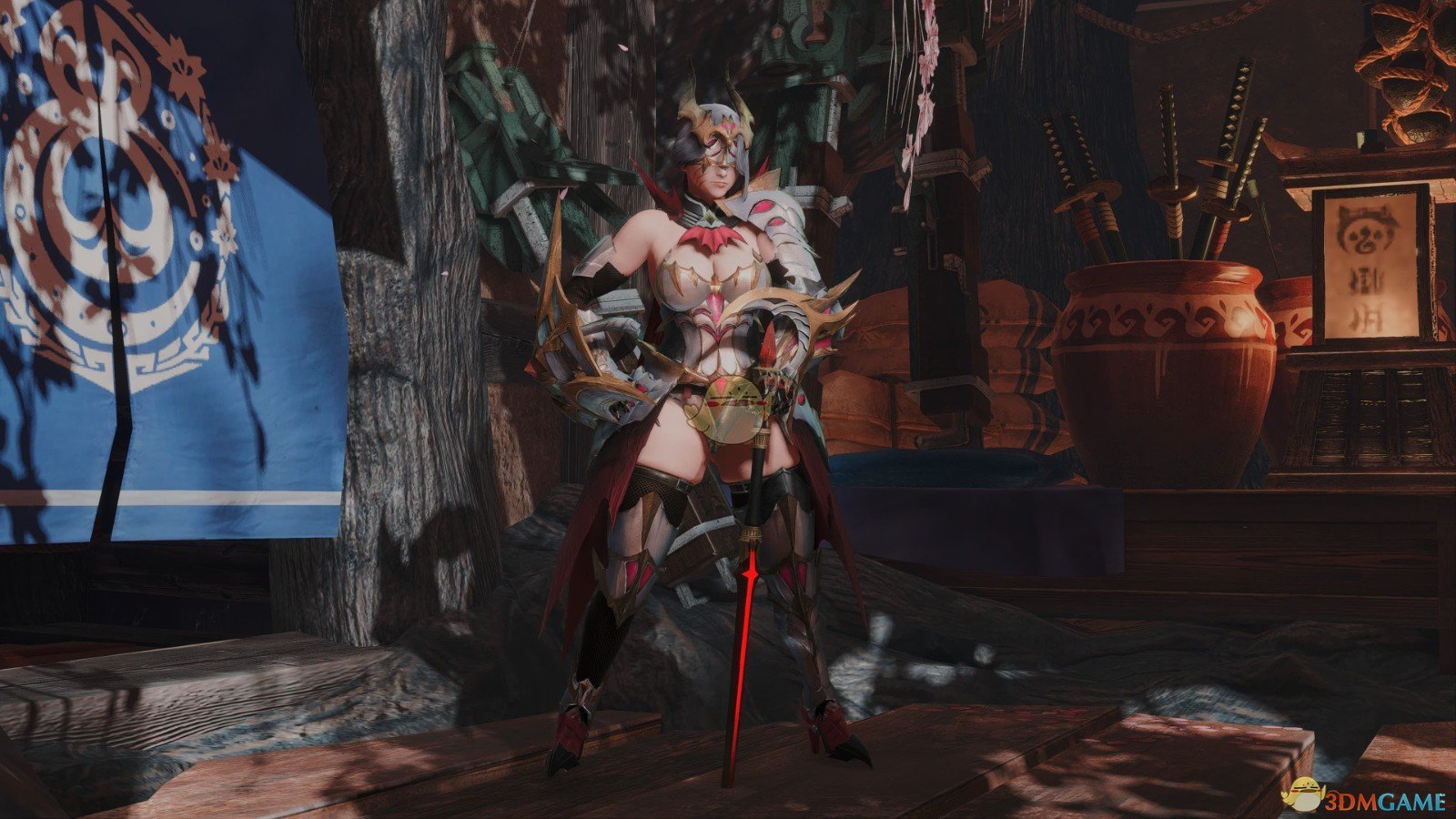 《怪物猎人：崛起》爵银龙，原初装备清凉化外观MOD