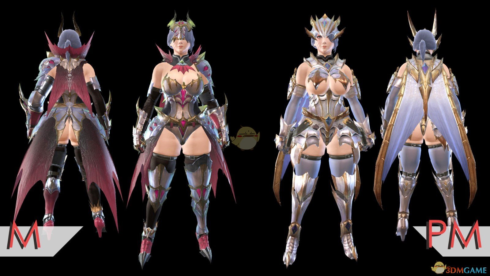 《怪物猎人：崛起》爵银龙，原初装备清凉化外观MOD