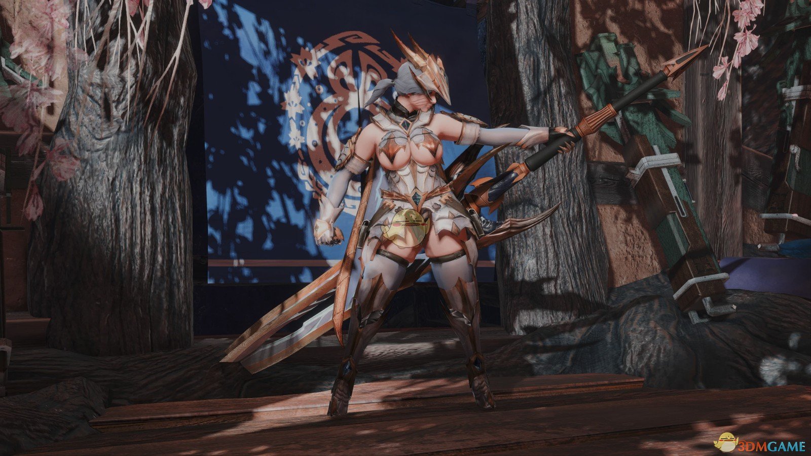 《怪物猎人：崛起》爵银龙，原初装备清凉化外观MOD