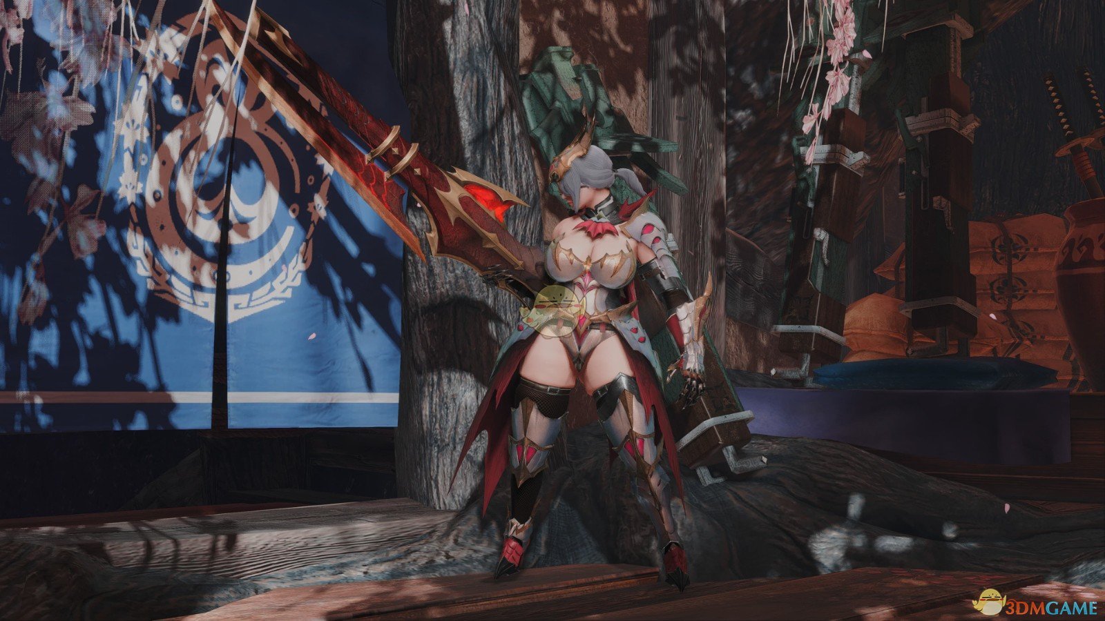 《怪物猎人：崛起》爵银龙，原初装备清凉化外观MOD