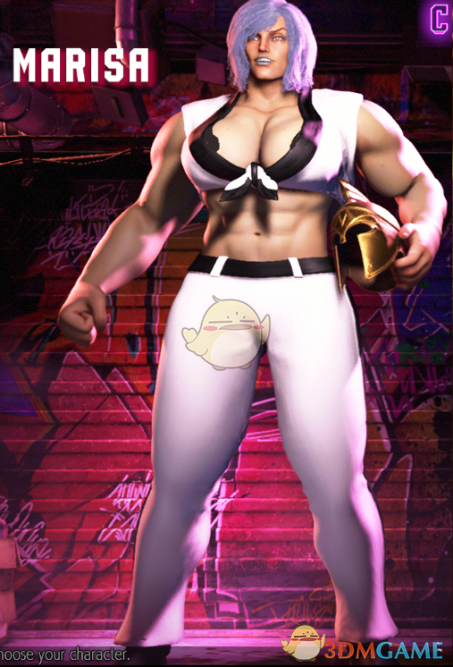 《街头霸王6》穿松田劳拉衣服的玛丽莎默认服装1合集MOD