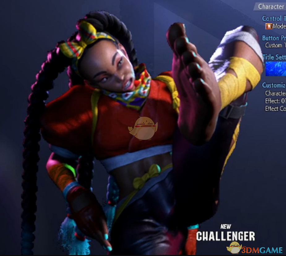 《街头霸王6》裸足金佰莉MOD