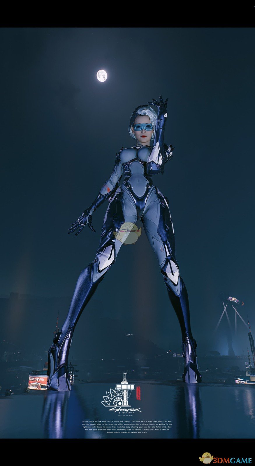 《赛博朋克2077》机械女VMOD