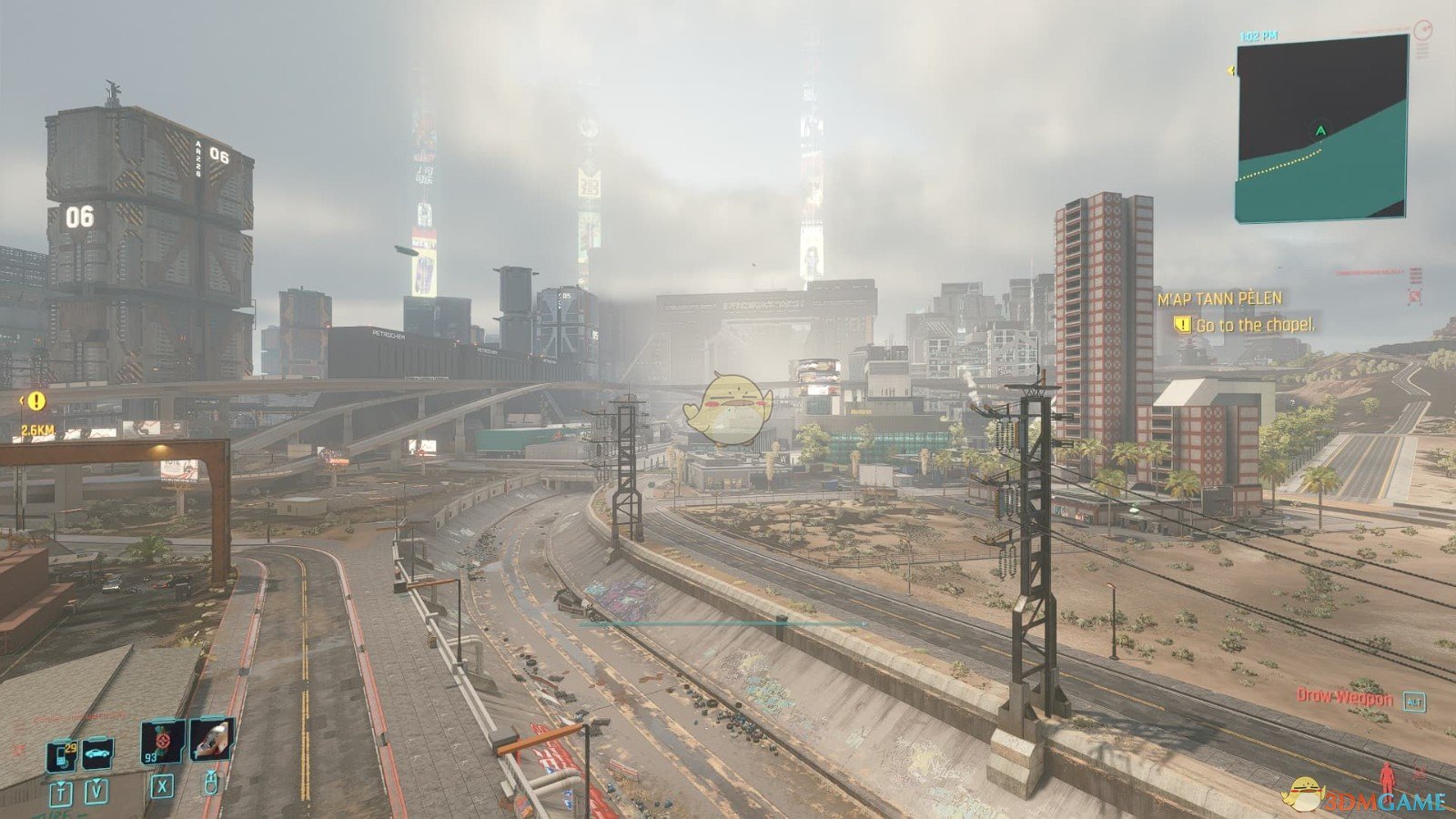 《赛博朋克2077》YAELM-曝光天气和更多-更明亮的版本MOD