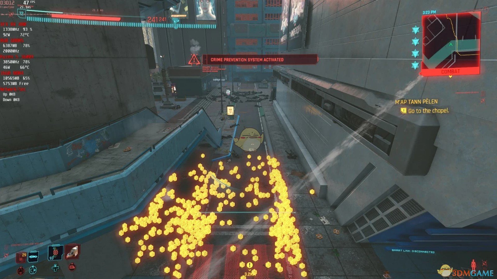 《赛博朋克2077》尸体停留时间更长MOD