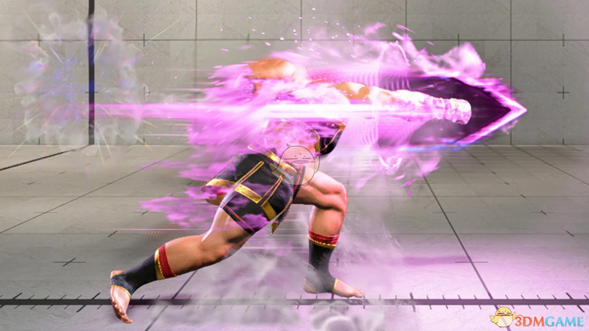 《街头霸王6》玛丽莎品红色技能特效MOD