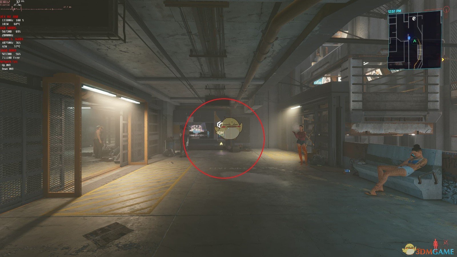 《赛博朋克2077》屏幕上不再显示任务标记MOD