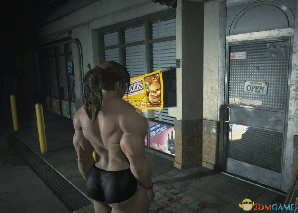 《生化危机2：重制版》克莱儿超级肌肉健身MOD