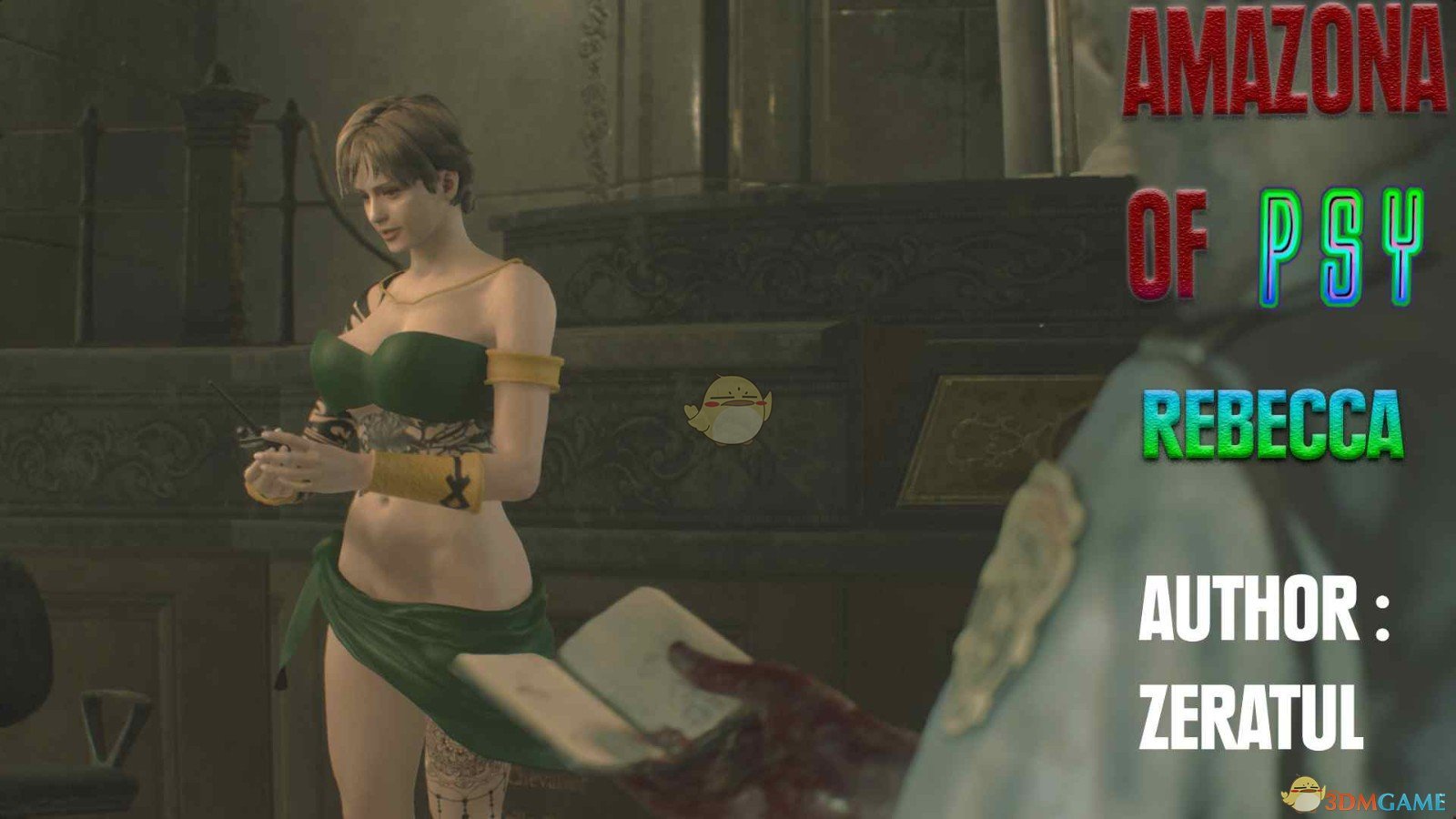 《生化危机2：重制版》克莱尔绿色沙滩泳装MOD