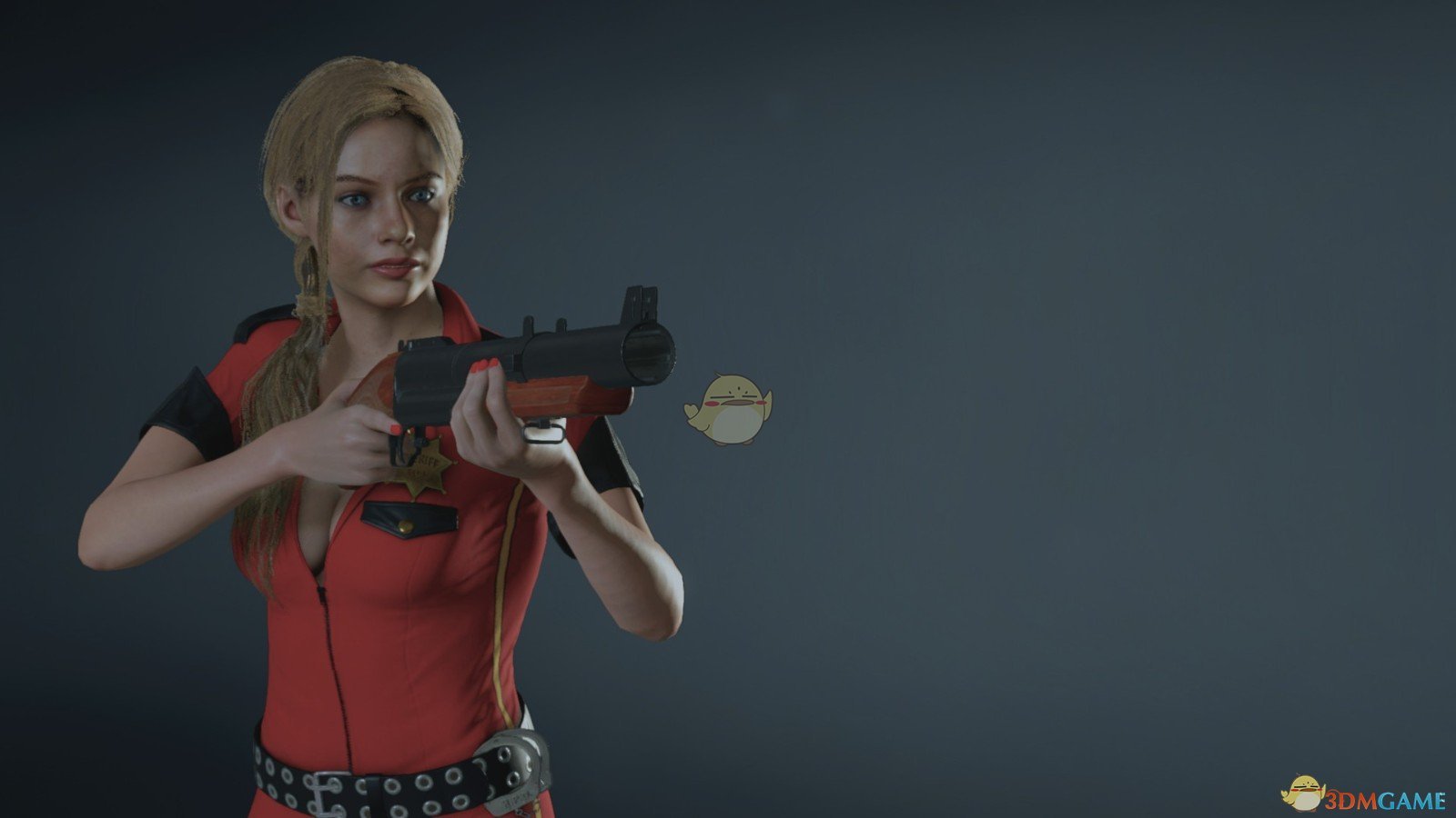 《生化危机2：重制版》克莱尔性感警长红色粉红色黄色绿色MOD