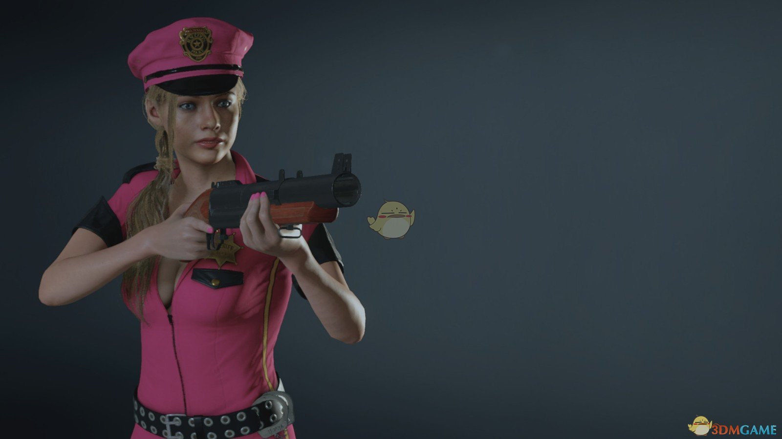 《生化危机2：重制版》克莱尔性感警长红色粉红色黄色绿色MOD