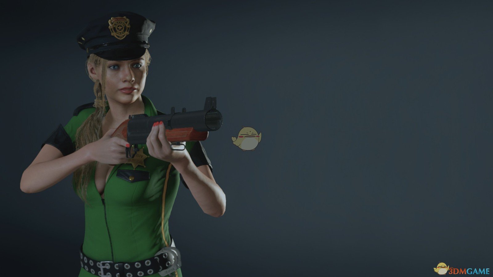 《生化危机2：重制版》克莱尔性感警长红色粉红色黄色绿色MOD