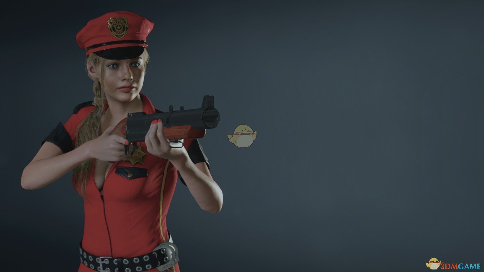 《生化危机2：重制版》克莱尔性感警长红色粉红色黄色绿色MOD