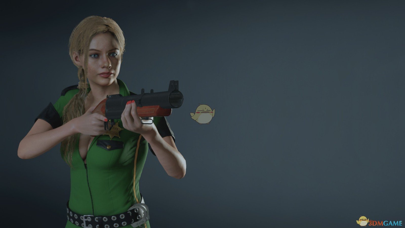 《生化危机2：重制版》克莱尔性感警长红色粉红色黄色绿色MOD