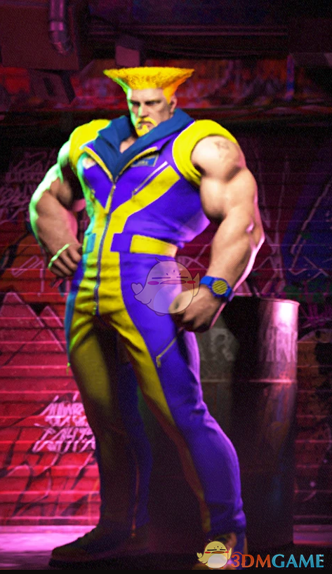 《街头霸王6》改变古烈默认服装颜色MOD