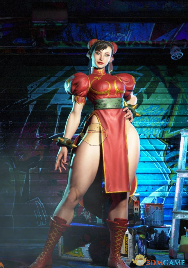 《街头霸王6》穿旗袍的光腿春丽MOD