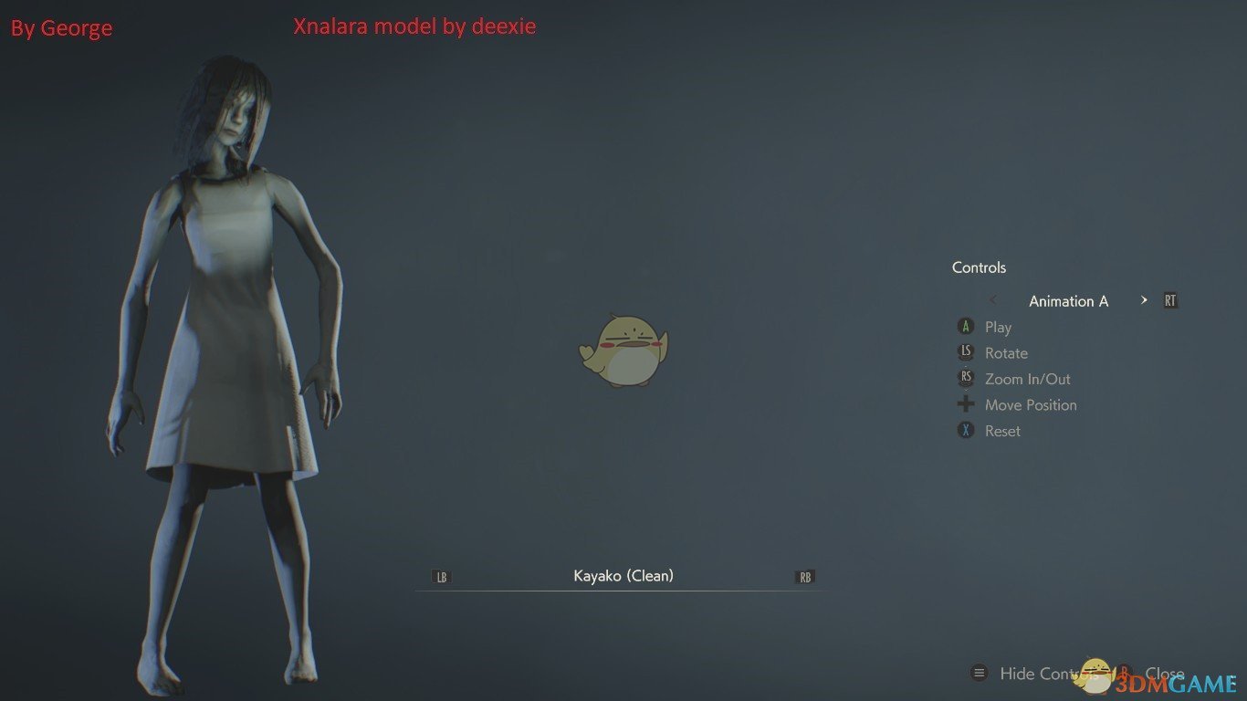 《生化危机2：重制版》邋遢的Kayako女孩替换藤蔓丧尸MOD