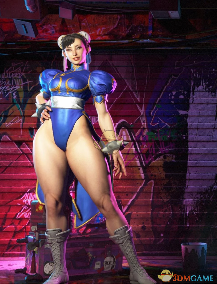 《街头霸王6》穿无前襟旗袍的光腿春丽MOD