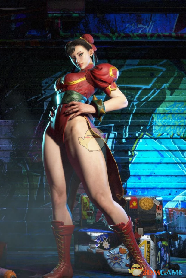 《街头霸王6》穿无前襟旗袍的光腿春丽MOD